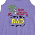 thumbnail image 2 of Love You Dad Everywhere  - Toddler and Youth Girls A-line Dress, 2 of 5