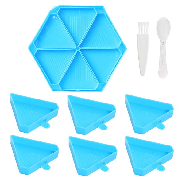 Turn over drill disk Hexagonal diamond disk multifunctional funnel disk sieve drill disk DIY tool set