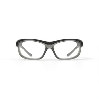 Hilco Vision A2 550 Stainless Steel Safety Glasses, Pewter, ANSI