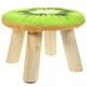 thumbnail image 1 of Small Wood Stool for Shoe Changing with Multi Material, 1 of 4