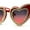 Red / Black Red, variant on Womens Rhinestone Jewel Trim Classic Cat Eye Heart Shape Sunglasses Black Smoke