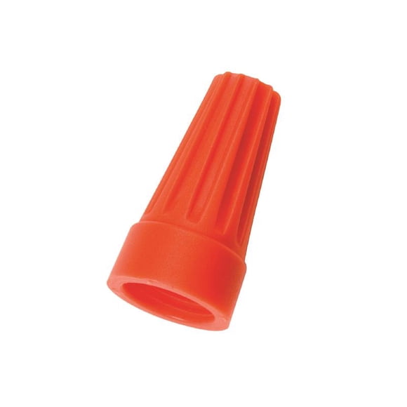 Conectores de cable Ideal Copper, paquete de 25, naranja
