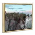 thumbnail image 3 of Stupell Industries Beach Dunes Horizon Gold Framed Floater Canvas Wall Art design by Charles Swinford, 17 x 21, 3 of 9