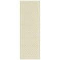 thumbnail image 2 of (2 pack) Mainstays Dylan Solid Diamond Olefin Beige Indoor Runner Rug, 2'x6', 2 of 10
