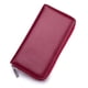 thumbnail image 1 of Laklulu Bolso de cuero para tarjetas de órgano, billetera larga, bolso para tarjetas de gran capacidad, 1 of 5
