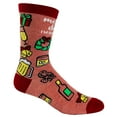 thumbnail image 4 of Women's Merry Drunkmas Socks Funny Christmas Party Beer Wine Lover Novelty Footwear, 4 of 9