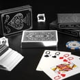 thumbnail image 4 of Juego de cartas Etyishe Jumbo de plástico impermeable, paquete de 4, 4 of 9