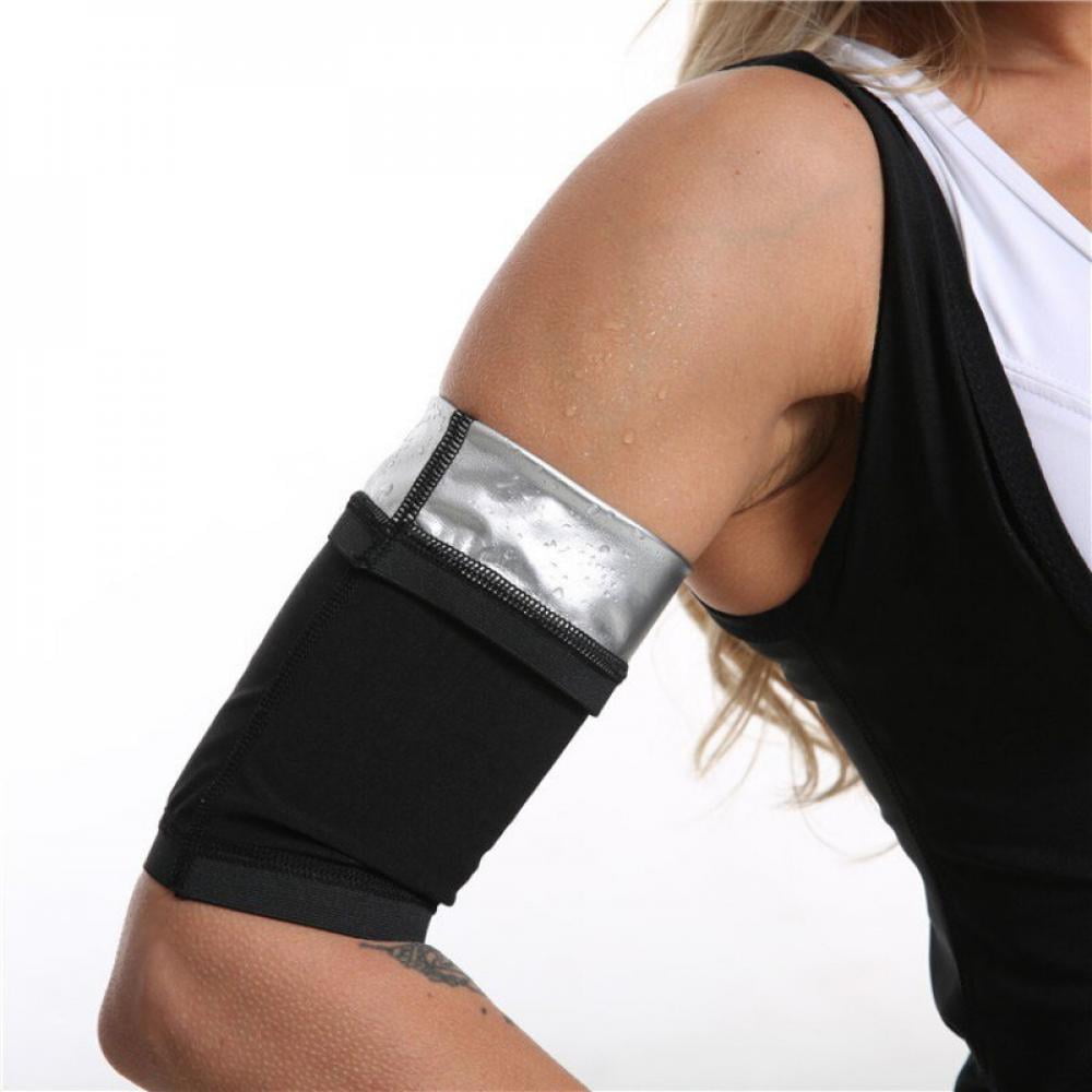 Sauna Sweat Arm Trimmer Bands arm Sweat Bands for Women Weight Loss Arm Shaper Wraps for Workout arm Bands for Flabby arm