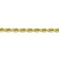 thumbnail image 3 of 10K Yellow Gold necklace Rope chain Diamond-cut 22 in 6 mm, 3 of 5