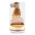 thumbnail image 6 of DV Dolce Vita TAUPE/SNAKE Baker Espadrille Wedge Platform Sandals US 11, 6 of 8
