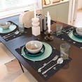 thumbnail image 6 of Placemats Set Of 4 / 6, Artsy Cool Sheep Head Stars Moon Placemats For Dining Table Indoor/Outdoors Heat Resistant Washable Placemats 18" X 12", 6 of 8