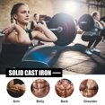 thumbnail image 2 of MasteelfCA Barbell Plate Large Single Hole Plate Hand Grip Plate Counterweight Plate, 2 of 7