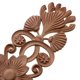 thumbnail image 3 of Flower tallado Apliques de madera natural for muebles Muebles sin pintar Molduras de madera Descalen Estatuilla decorativa, 3 of 6