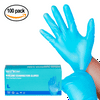 Cleansafety CS6003 Vinyl Co-Polymer Powder Free Gloves, Large, 1 Pack of 100 Gloves