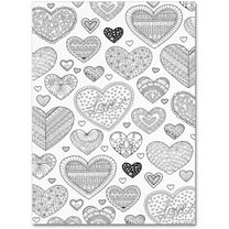 Trademark Fine Art "Hearts on Hearts" Canvas Art by Hello Angel