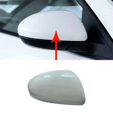 Car Primer Right Side Rear View Mirror Cover ABS Plastic For Mazda 3/2 2010-2015