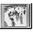 thumbnail image 2 of Historic Framed Print, New York, New York. Ice skating in Rockefeller Center, 17-7/8" x 21-7/8", 2 of 9