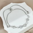 thumbnail image 4 of Guardurnaity Zircon Slider ajustable Pulseras de cadena resistentes y livianas Joyería de moda clásica Mujeres Home Festival Ropa, zapatos y accesorios Miscelánea, 4 of 6