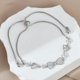 thumbnail image 4 of sweethay Zircon deslizador ajustable pulseras de cadena resistente clásico pulido a prueba de decoloración joyería de moda mujeres hogar Ropa, zapatos y accesorios Miscelánea, 4 of 6