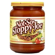 Not-So-Sloppy-Joe Sloppy Joe Sauce, 14.5 oz Jar