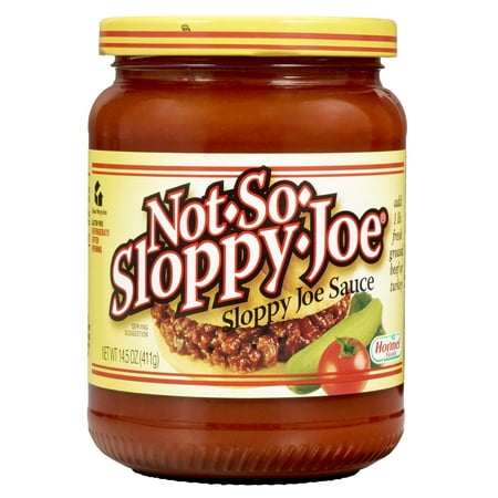 Not-So-Sloppy-Joe Sloppy Joe Sauce, 14.5 oz Jar