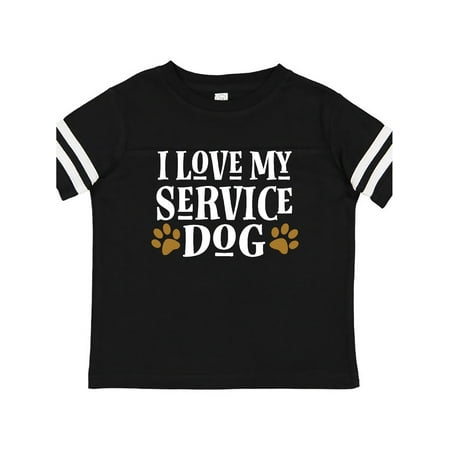 

Inktastic Service Dog Owner Gift Gift Toddler Boy or Toddler Girl T-Shirt
