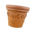 thumbnail image 3 of Maceta de resina para flores, contenedor decorativo para el hogar, ideal para casas de campo y jardines. Terracota XL, 3 of 8