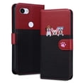thumbnail image 1 of Compatible with Google Pixel 3A Cute Animals Pattern Wallet Case with Card Slots Flip Cover, 1 of 5