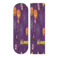 thumbnail image 4 of 33"x9" Skateboard Grip Tape Protector Sheets Nonslip Protection Griptape Sheet for Outdoor Sports Cartoonish Bat and Spider Patterns, 4 of 7