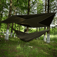 thumbnail image 6 of Onewind 12ft Hammock Rain Fly,Camping Tarp with Complete Accessories, Dark Gray ,12'L*9.7'W, 6 of 9