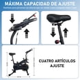 thumbnail image 2 of Bicicleta Fija Mecanica Silencia Para Hogar Adultos negro, 2 of 7