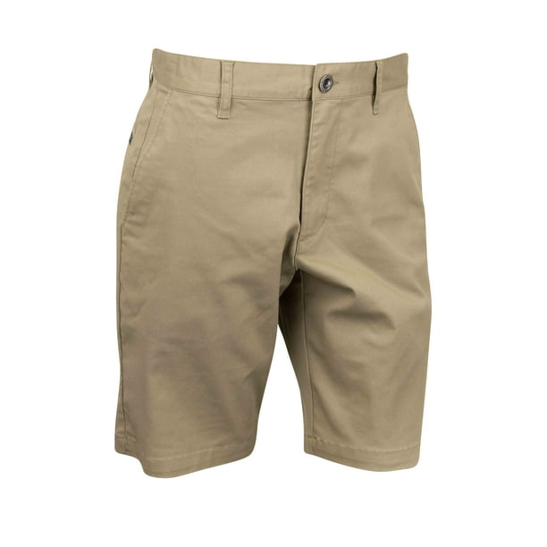 Rvca - RVCA Mens VA Sport Weekend Stretch Casual Chino Shorts - Dark Khaki - Walmart.com