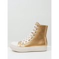 thumbnail image 3 of Silver Shoes New Style Women Boots High-Top Boots Women Lace-Up Zip Flat Boots Party Shoes For Women Daily Wear Ladies Shoes Casual Fashion Sneakers O, 3 of 4