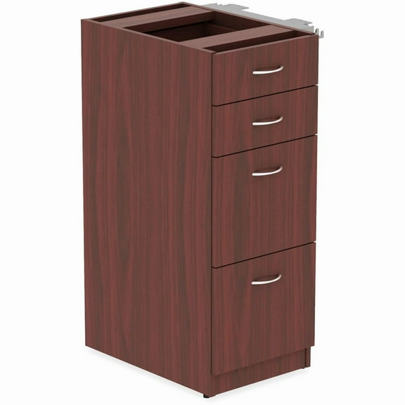 Lorell, LLR16210, Relevance Series Mahogany Laminate Office Furniture, 1 Each