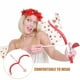 thumbnail image 4 of KAKOWELY juegos de arco y flecha de Cupido, accesorio para disfraz de Cupido de San Valentín, accesorio para Halloween, linda flecha y arco pequeños, accesorios para fotos de cosplay para fiestas., 4 of 5