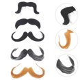 thumbnail image 2 of 1 juego de bigote novedoso, barba falsa, accesorio para cosplay, accesorios de fotos para mascaradas., 2 of 7