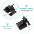 thumbnail image 5 of 100 Pcs Cable Fixation Clips Wire Fixer Organize Cables Cable Support Desk Cable Organizer Cable Holder 2.5X2.2CM Black, 5 of 6