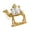 BY25050, variant on Yihuala Ramadans Eid Mubaraks Decors Camels Statue Camels Figurine with Mosque Tower Table Ornament Home Decors Collections