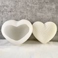 thumbnail image 3 of Heart Shaped Soap Molds, Food-Grade Silicone Molds for Candle, Chocolate, Jelly, and Cake Making, Reusable, Non-Stick, Ideal for Weddings and DIY Crafts, Pack of 1, 3 of 3