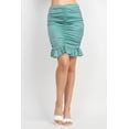 thumbnail image 3 of Halter Neck Crop Top & Skirts Set Sage' M, 3 of 5