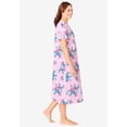 thumbnail image 3 of Only Necessities Plus Size Short Pintuck Knit Gown, 3 of 6