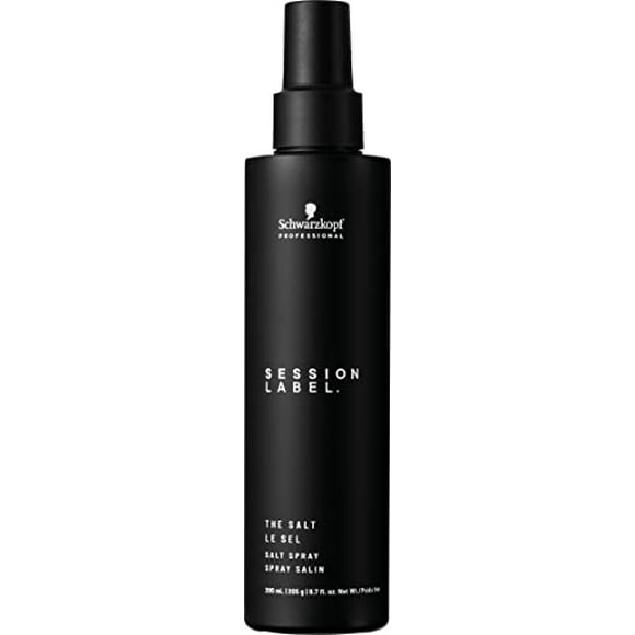 Schwarzkopf Session Label The Salt, Texturizing Sea Salt Spray | Beachy Waves Salt Spray for Wavy Hair - Sea Salt Spray for Men and Women