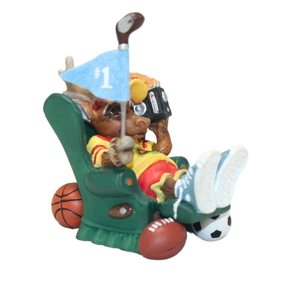 Hallmark Go Teams Moose Sports Baseball Football Basketball Christmas Ornament