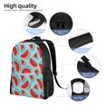 thumbnail image 5 of Gaeub Watermelon Print Unisex Backpacks, College Bookbag,Daypack with Padded 15" Laptop Sleeve,for School, Work, and Travel, 5 of 8
