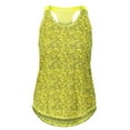 thumbnail image 3 of Holloway Sportswear M Girls Space Dye Tank Yellow/Bright Yellow 222933, 3 of 4