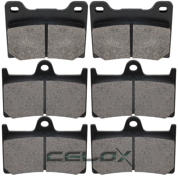 Front and Rear Brake Pads for Yamaha YZF1000R Thunderace 1000 1997