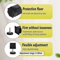thumbnail image 5 of 4pcs Metal Furniture Support Legs, Adjustable Height 20 To 22cm Heavy Duty Bed Center Frame Slat Fe, 5 of 5