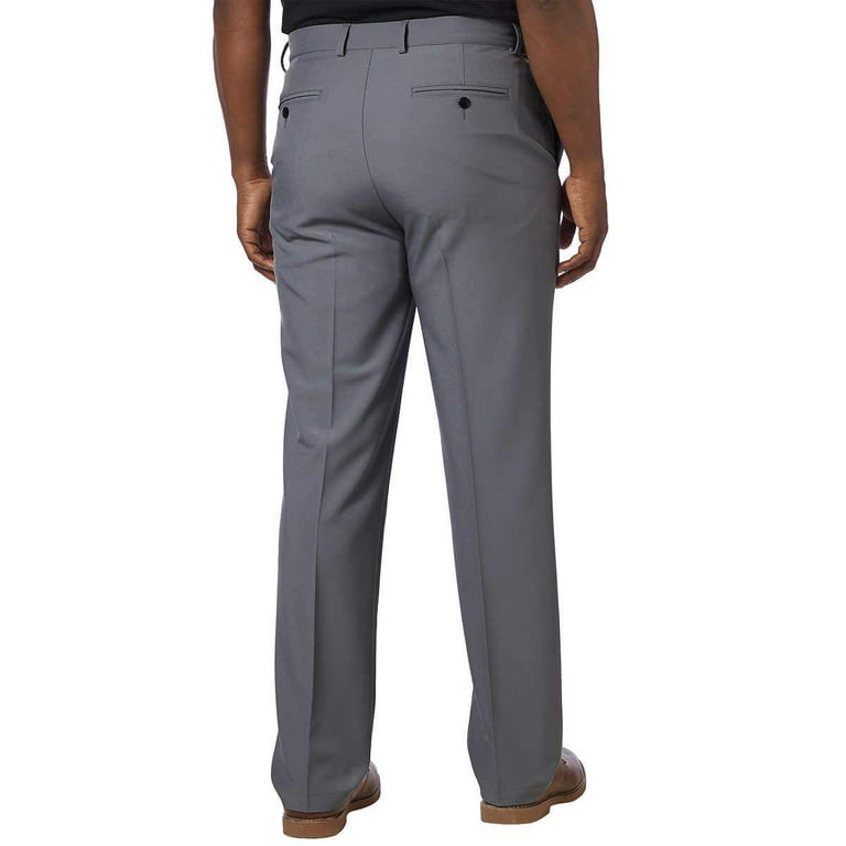 Greg Norman Mens ML75 Ultimate Travel Golf Pants, Steel, 36x34 