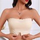 thumbnail image 4 of Womens Strapless Bra Anti-Slip Padded Bandeau Bras Front Closure Push Up Bra Comfortable Breathable Tube Top Bralette L color, 4 of 4
