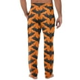 thumbnail image 5 of Evdexr Men's Halloween Pajamas Lightweight Oversized Sleepwear Halloween Graphic Long Jack O Pj Pants Drawstring Loose pajamas Purple M, 5 of 8